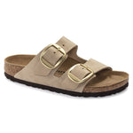 Load image into Gallery viewer, Birkenstock Arizona Big Buckle Nubuck Leather Sandcastle 1024064