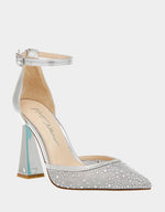 Load image into Gallery viewer, Betsey Johnson Viola Silver
