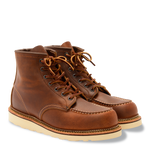Load image into Gallery viewer, Red Wing Men&#39;s Classic Moc 6-Inch Boot Copper 1907 Rough &amp; Tough Leather
