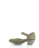 Load image into Gallery viewer, Fly London Wifo Khaki Leather Shoe P501440 002
