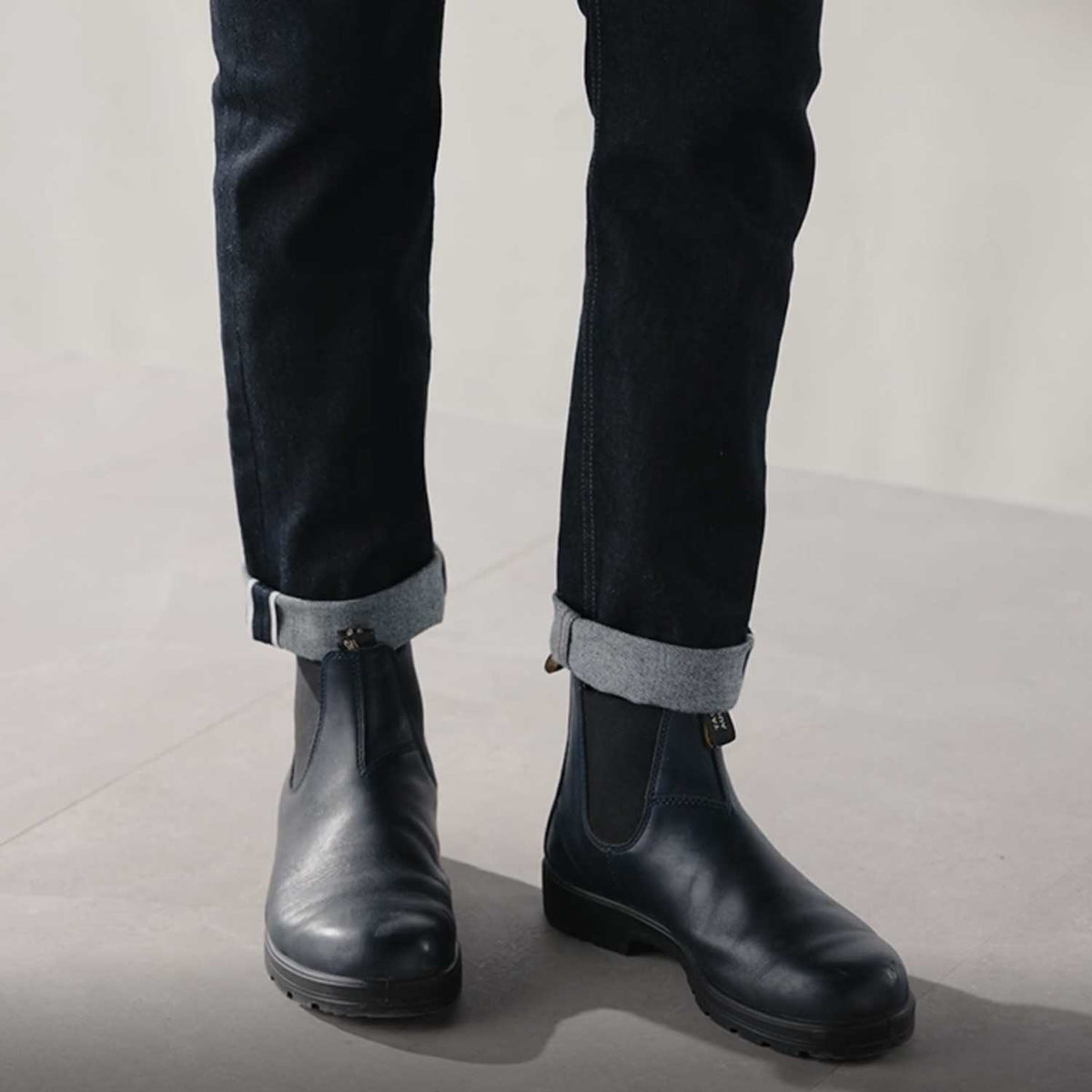 Blundstone Classic Navy Leather 2246 The Boot Shop