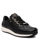 Load image into Gallery viewer, ARA Ollie Sneaker 12-34587-01 Black
