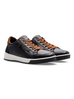 Load image into Gallery viewer, ARA Rei Low Sneaker 12-34432-04 Navy/Brown
