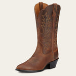 Load image into Gallery viewer, Ariat Women's Western Boot Heritage R Toe 100001021 Distressed/Brown
