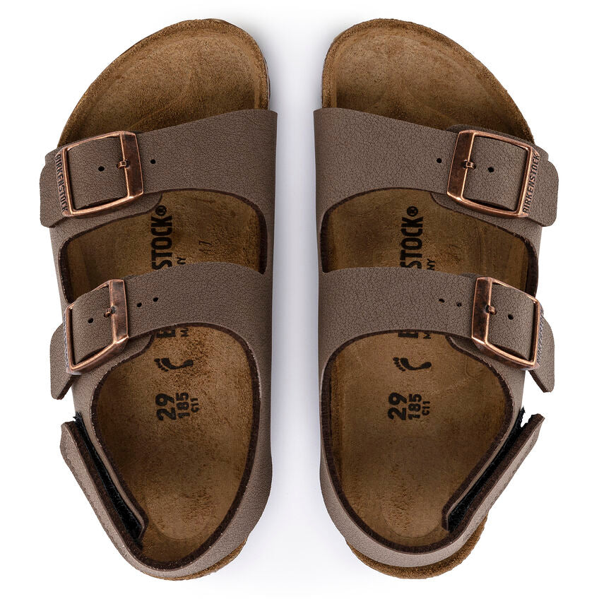 Birkenstock Kids Milano Mocha Birko-Flor 1019600