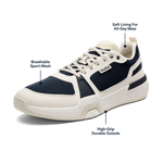 Load image into Gallery viewer, Olukai Anau Pickleball Mood Indigo/Bright White Sneaker 10545-ZNWB
