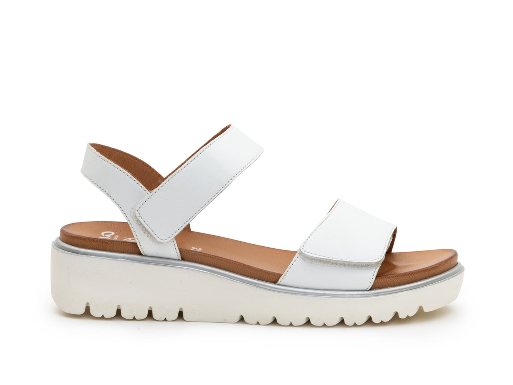 Ara Bellvue 2 White Nappa Leather Sandal 12-33518