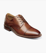 Load image into Gallery viewer, Florsheim Men's Rucci Cap Toe Oxford 13384-221 Cognac
