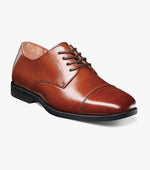 Load image into Gallery viewer, Florsheim Kids Cap Toe Oxford 16599 Cognac

