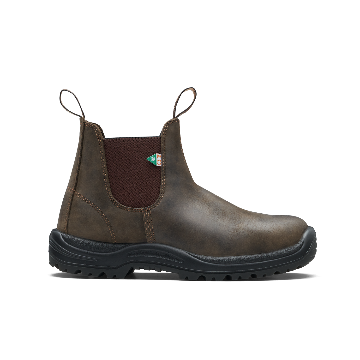 BLUNDSTONE Work & Safety 180 Waxy Rustic Brown