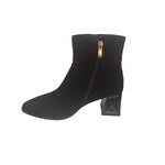 Load image into Gallery viewer, Aqua-Flex Women's Ankle Boot Tory Black Suedine
