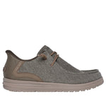 Load image into Gallery viewer, Skechers Men's Slip In Knotted Lace Shoe Melson - Coronado 210959 KHK Khaki

