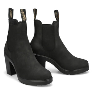 Blundstone High Heel Black Nubuck 2460