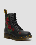 Load image into Gallery viewer, Dr. Marten 1460 Vonda Flower Soft Black Leather Boot 24722001
