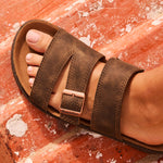 Load image into Gallery viewer, Blundstone Unisex Aerocork Sandal 2694 Rustic Brown
