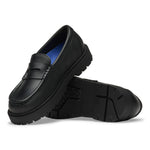 Load image into Gallery viewer, Birkenstock Women's Leather Highwood Loafer 1032594 Black
