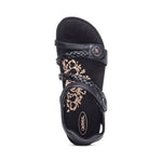 Load image into Gallery viewer, Aetrex Women's Sandal Jillian Braided Q Strap SC450
