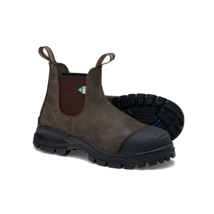 Blundstone XFR Work And Safety Rustic Brown 962