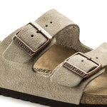 Load image into Gallery viewer, Birkenstock Arizona Taupe Suede 051461
