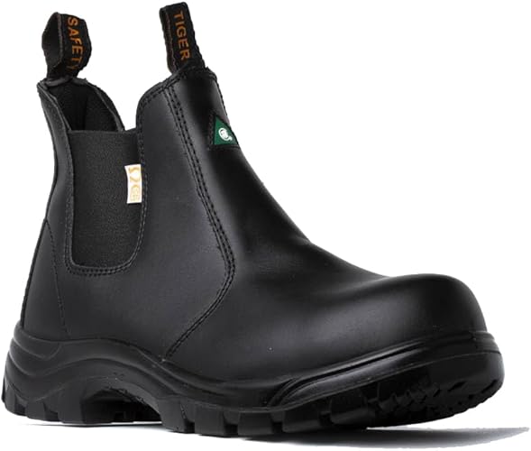 Tiger Men's Safety 5925B Black