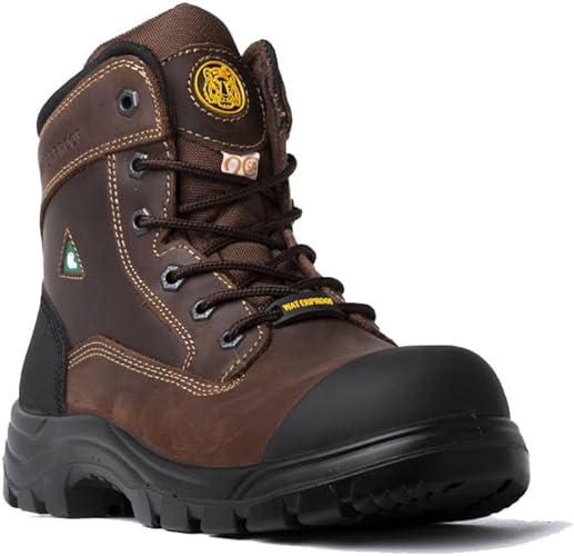 Tiger Men's Safety 7666C Brown
