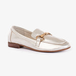Load image into Gallery viewer, Ateliers Sabina Silver Leather Loafer
