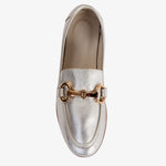 Load image into Gallery viewer, Ateliers Sabina Silver Leather Loafer
