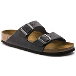 Load image into Gallery viewer, Birkenstock Unisex Arizona Leather 552111 Oiled Black
