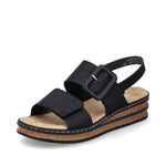 Load image into Gallery viewer, Rieker Ladies 62950-00 Black

