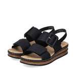 Load image into Gallery viewer, Rieker Ladies 62950-00 Black
