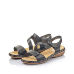 Load image into Gallery viewer, Rieker Ladies 659C7-00 Black
