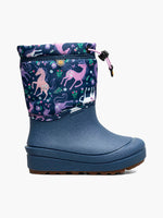 Load image into Gallery viewer, Bogs Kid&#39;s Snow Shell Boot Unicorn Meadow 73221-409
