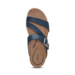 Load image into Gallery viewer, Aetrex Women's Sandal Jenny EN2508 Navy
