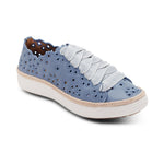 Load image into Gallery viewer, Aetrex Women's Charlotte Sneaker CA718 Hazy Blue
