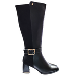 Load image into Gallery viewer, Aqua-Flex Women's Tall Boot Wayla Black
