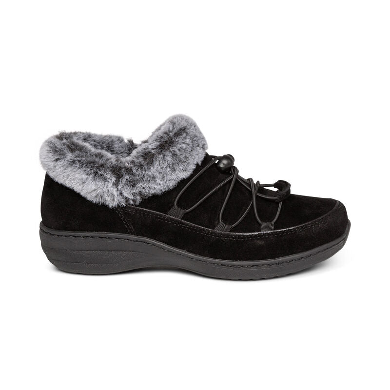 Aetrex Chrissy Furry Slip On BB330