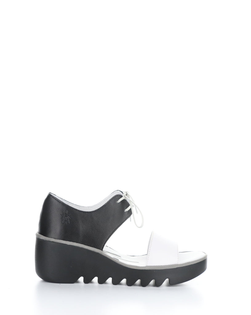 Fly London Bilu White/Black