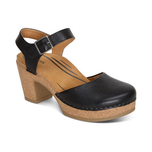 Aetrex Finley Cork QTR Strap Heel CC200