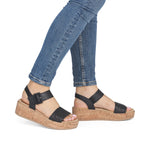Load image into Gallery viewer, Remonte Ladies D1N56-00 Black
