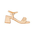Load image into Gallery viewer, Ateliers Dali Nude Leather Heeled Sandal
