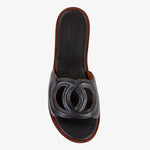 Load image into Gallery viewer, Ateliers Foster Black Leather Sandal
