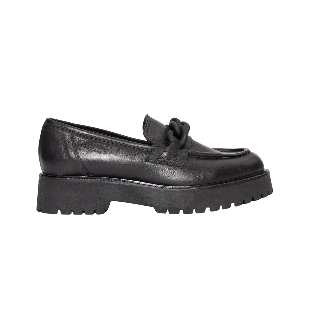 Ateliers Kade Black Leather Loafer