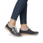 Load image into Gallery viewer, Rieker Ladies N42F2-14 Blue

