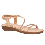Load image into Gallery viewer, Taxi Women's Sandal Paige - 01 Rose Gold/Rhinestones
