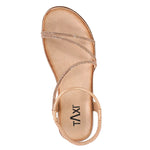 Load image into Gallery viewer, Taxi Women's Sandal Paige - 01 Rose Gold/Rhinestones
