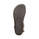 Load image into Gallery viewer, Aetrex Marni Adjustable Taupe Leather Sandal
