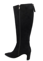 Load image into Gallery viewer, Aqua-Flex Women's Tall Suedine Boot Duchess  Black
