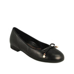 Load image into Gallery viewer, Ara Scout Black Leather Ballerina 12-31324-51
