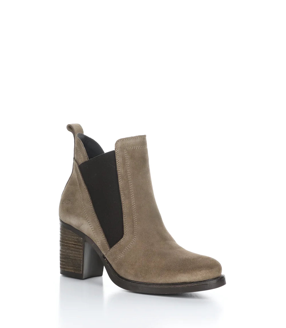 Bos and Co Bellini Taupe Waterproof Suede Leather Bootie