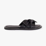 Load image into Gallery viewer, Ateliers Bimini Blk Leather Sandal
